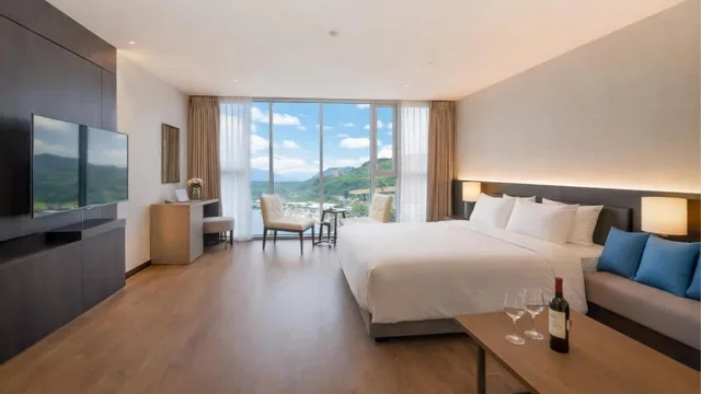 غرفة سوبيريور بسرير مزدوج، Yeosu Venezia Hotel & Suites 1/1