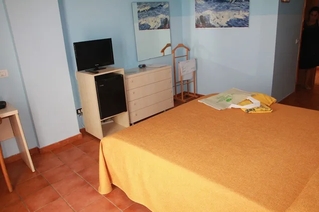 غرفة كلاسيكية بسرير مزدوج بإطلالة على البحر، Hotel Sul Mare Al Gabbiano 4/6
