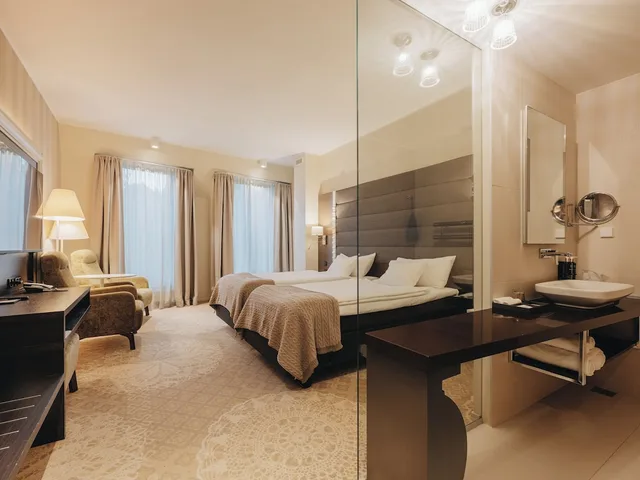 غرفة سوبيريور بسرير مزدوج أو سريرين منفصلين، Lydia Hotel 3/3