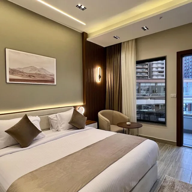غرفة ديلوكس بسرير مزدوج أو سريرين منفصلين بإطلالة على البحر، XU San Stefano Hotel Alexandria 7/10