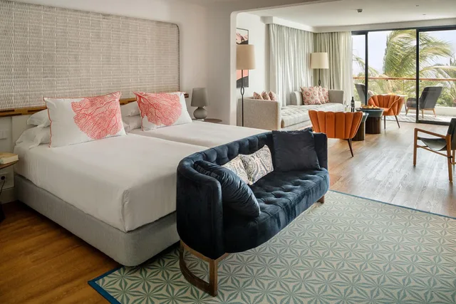 Loft, Suite, Twin Beds, Sea View، Fariones Hotel 1/1