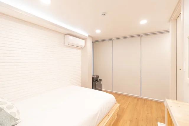 غرفة ديلوكس بسرير مزدوج، Huayuan House 2 In Hongdae 2/4