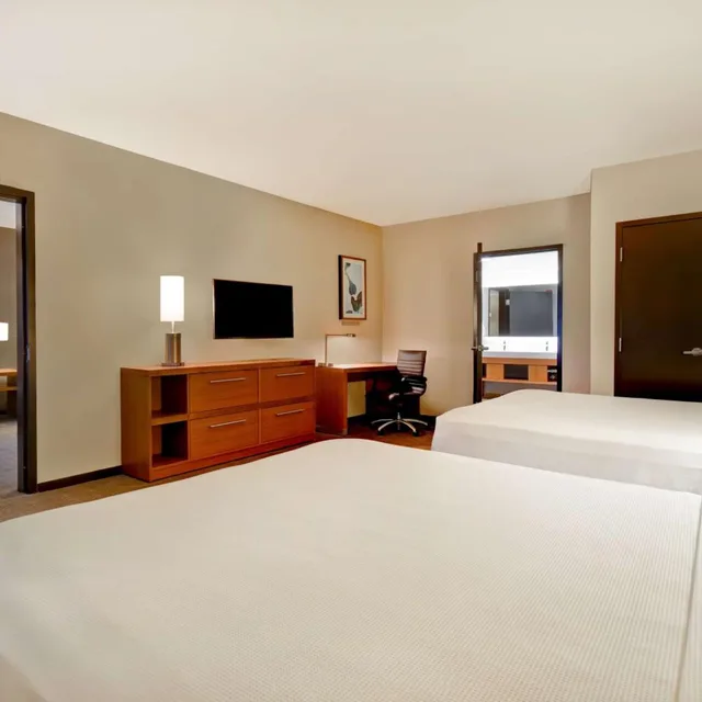 1 Bedroom, Suite, 2 Queen Beds, Sofa, Hyatt Place Huntsville 1/2