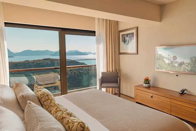 غرفة كلاسيكية بسرير مزدوج بإطلالة على البحر، D Maris Bay 5/7