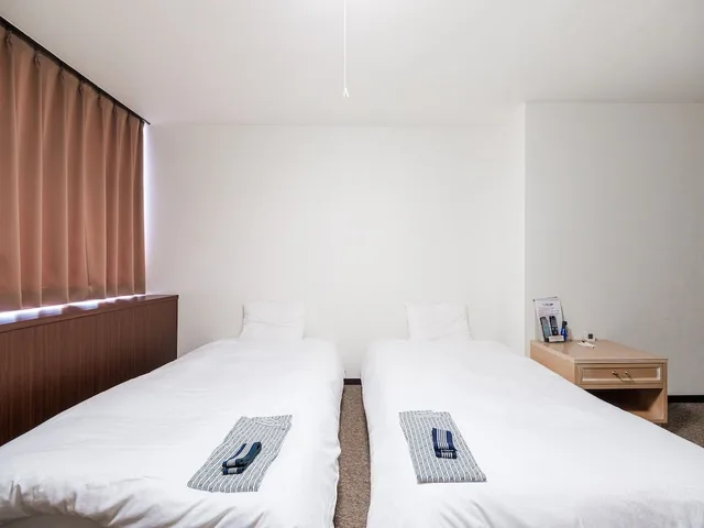 غرفة بسريرين منفصلين للمدخنين، Hotel Tetora Hakodate Ekimae 2/10