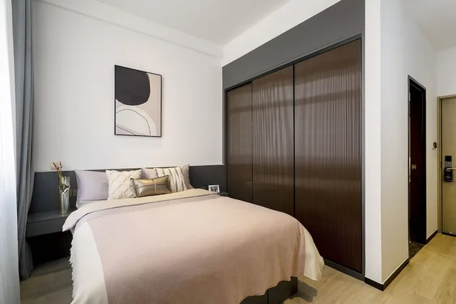 استوديو تنفيذي بسرير كوين، base-Sanlitun Serviced Apartment 1/4