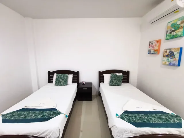 غرفة قياسية بسريرين منفصلين، Phet Cha-am Plaza & Resort 4/6