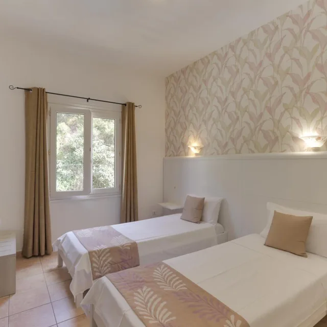 غرفة بسريرين منفصلين، Hotel des Etrangers 1/3