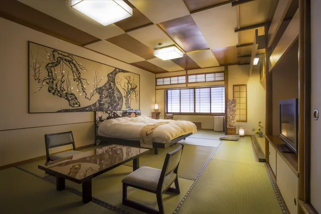 Superior, Twin Beds, 2 Futon Beds, Shared Bathroom, Private Bathroom, Kinosaki Onsen Hanakouji Saigetsu 2/7