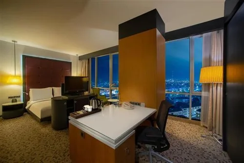 غرفة بسرير مزدوج أو سريرين منفصلين بإطلالة على المدينة، Doubletree By Hilton Hotel Istanbul - Moda 7/7