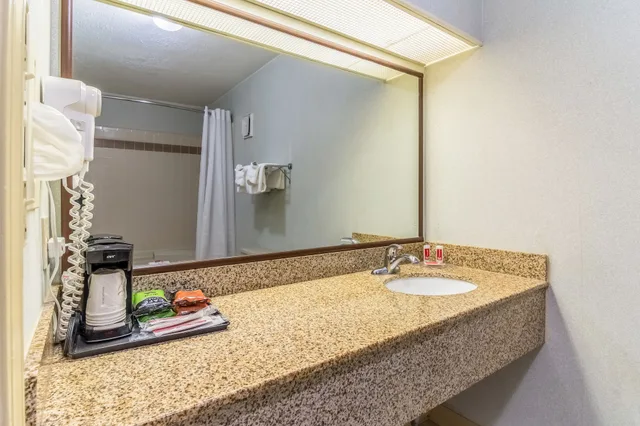 غرفة قياسية بسرير كينج، Econo Lodge Whiteville, NC 9/9