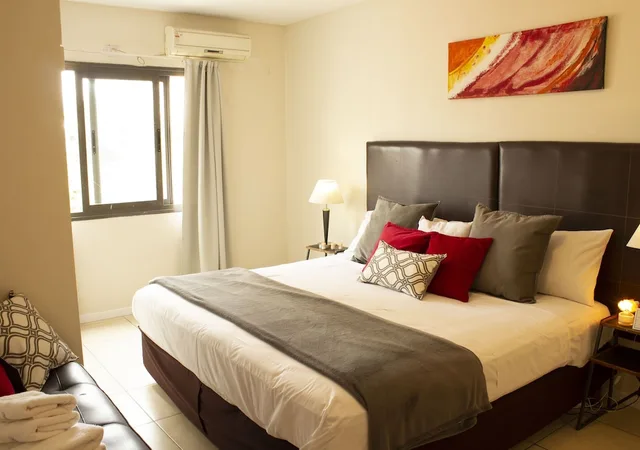شقة بسرير كوين مع أريكة، Uvas Apart Hotel 1/5