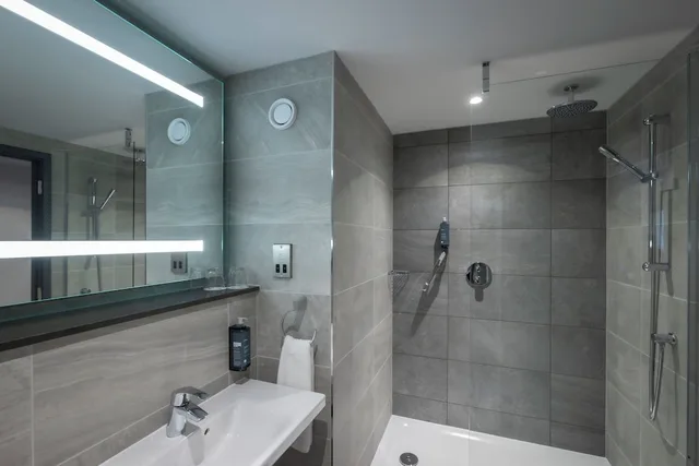 غرفة ديلوكس بسرير مزدوج وسرير فردي، Maldron Hotel Croke Park 2/2