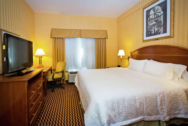 غرفة بسرير مزدوج، Hampton Inn And Suites Sacramento Cal Expo 2/2
