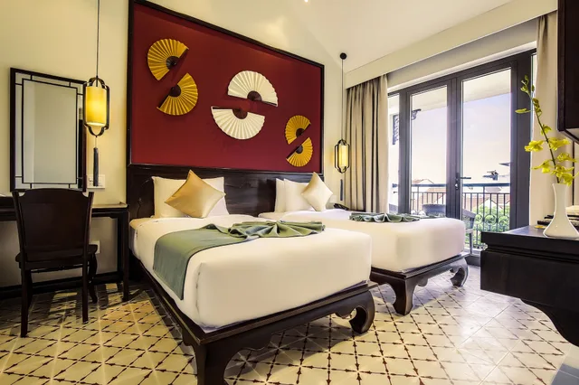 Connecting, Family, Twin Beds, King Bed, Pool View, Balcony, Laluna Hoi An Riverside Hotel & Spa 1/7