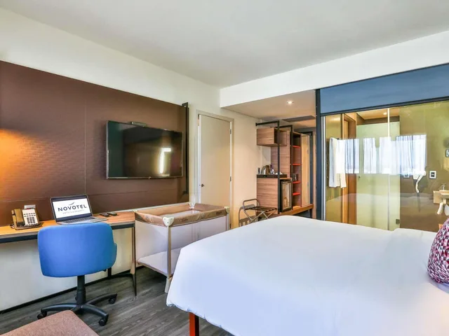 شقة تنفيذية بسرير كينج وسرير كوين، Novotel Sorocaba 6/10
