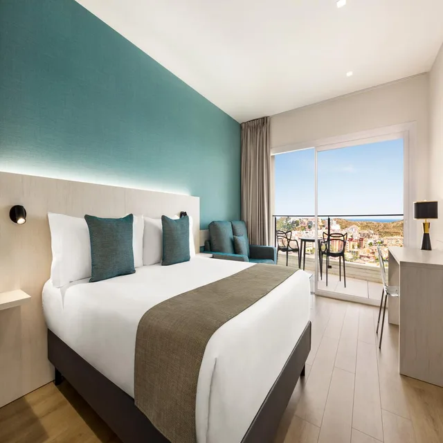 Deluxe, Double Bed, Sea View, Balcony or Terrace، Ramada Resort by Wyndham Puerto de Mazarron 1/1