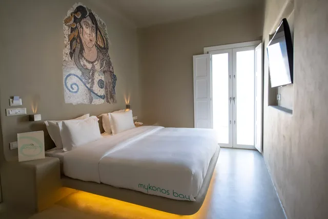 Superior Premium Residence w/ outdoor jacuzzi - Annex bldg، Mykonos Bay Resort and Villas 1/1