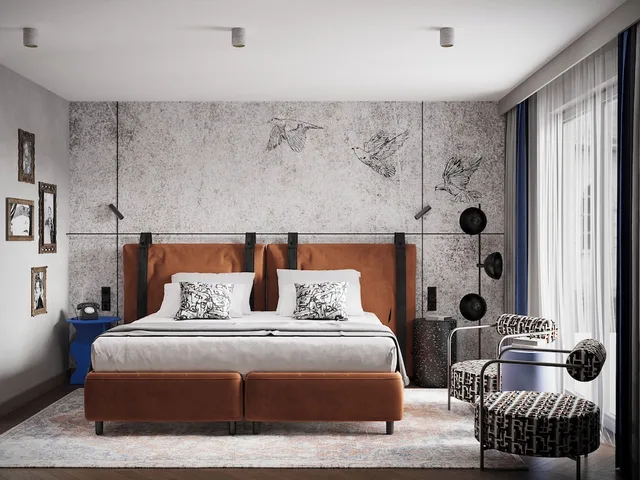 غرفة قياسية بسرير كوين، Hotel Indigo Krakow Wawel Castle by IHG 1/7