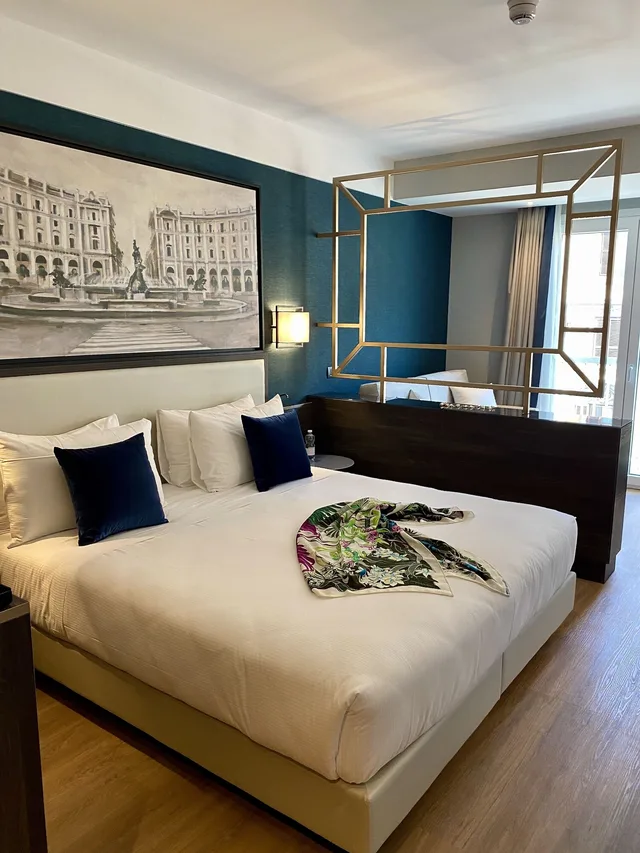 غرفة ديلوكس بسرير مزدوج أو سريرين منفصلين، Hotel St Martin 1/10