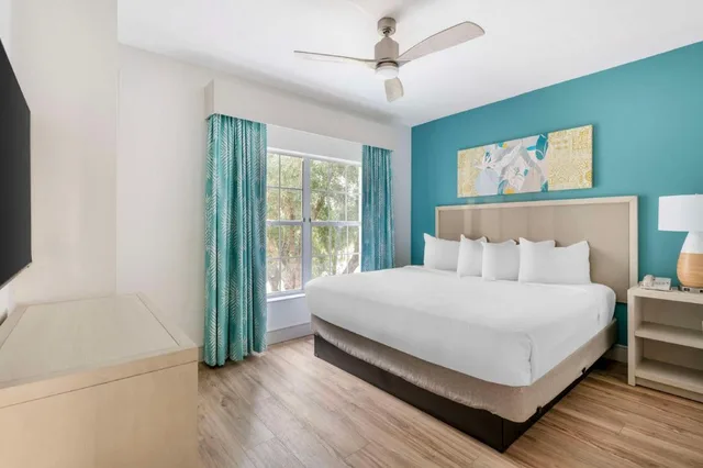 جناح بسرير كوين بغرفة نوم واحدة لذوي الإعاقة، Hilton Vacation Club Aqua Sol Orlando West 1/7