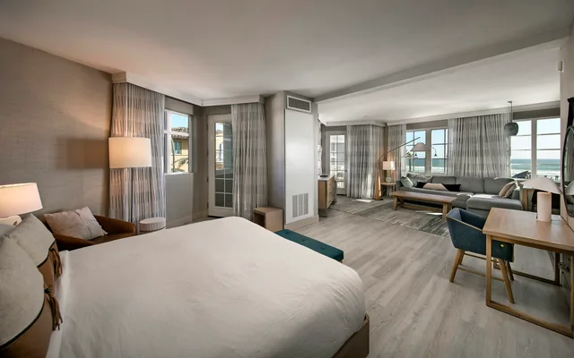 غرفة بسرير كينج بغرفة نوم واحدة لذوي الإعاقة، Inn at the Pier Pismo Beach 2/5