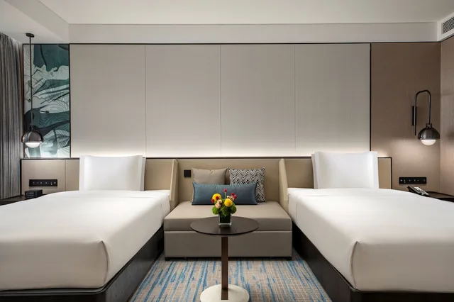 Standard, 2 Double Beds, Ocean Front, High Floor, Crowne Plaza Sanya Yazhou Bay by IHG 5/6