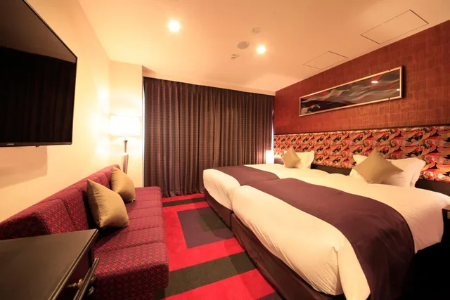 Semi Room, Comfort, 2 Semi Double Beds, Sofa, Outdoor Bath, Main Building, Centurion Hotel & Spa Ueno Station 1/2
