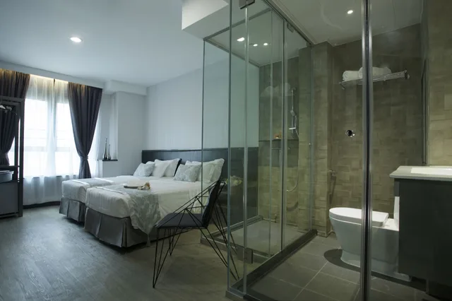 غرفة ديلوكس بسرير مزدوج، M1 HOTEL NORTH POINT 8/8