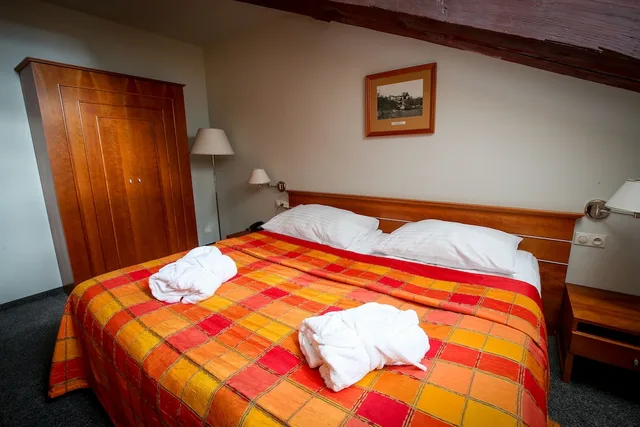 Room, Twin Beds, Hotel Dvorak Tabor 1/3