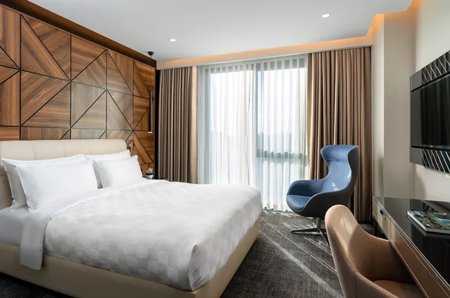 غرفة قياسية بسريرين منفصلين بإطلالة على الحديقة، Radisson Blu Hotel Sakarya 2/4