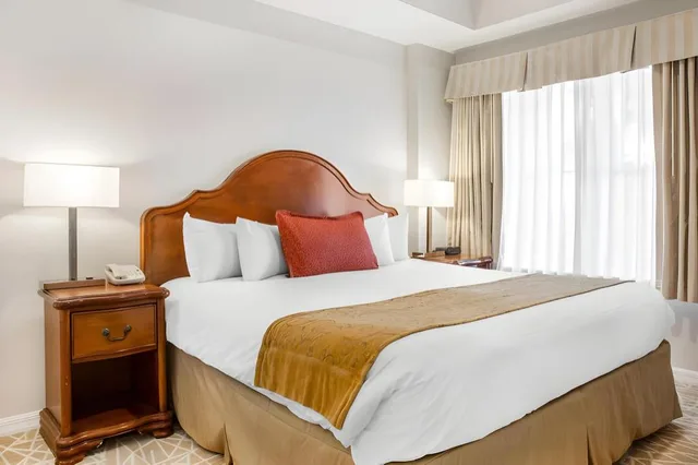 جناح بسرير كينج بغرفة نوم واحدة مع أريكة، The Point Hotel & Suites 3/4
