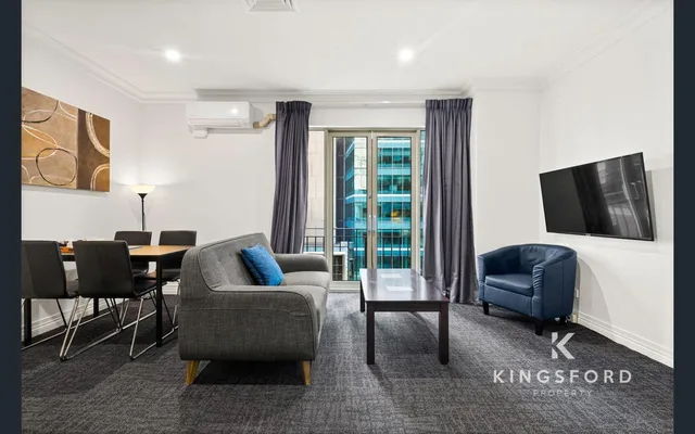 غرفة سوبيريور بسريرين كينج، Comfort Apartments Melbourne Central 3/5