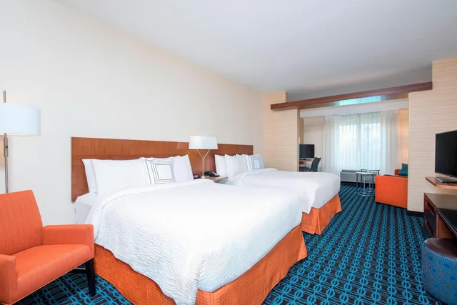 استوديو بسرير كوين مع أريكة، Fairfield Inn Suites Fredericksburg 2/5