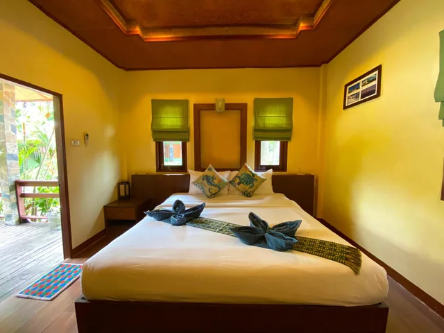 بنغل ديلوكس بسريرين منفصلين، Everest Resort 1/2