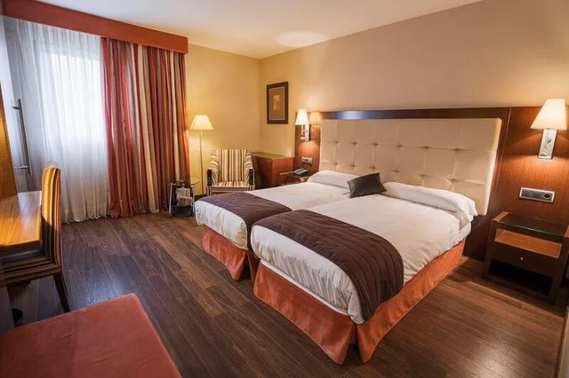 غرفة بسرير مزدوج أو سريرين منفصلين بإطلالة، Hospedium Hotel Mirador de Gredos 2/4