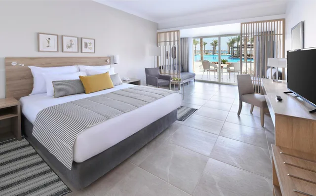 Deluxe, Family, Double or Twin Bed, Pool and Sea View، JAZ Costa Mares – Adults only +16 5/8
