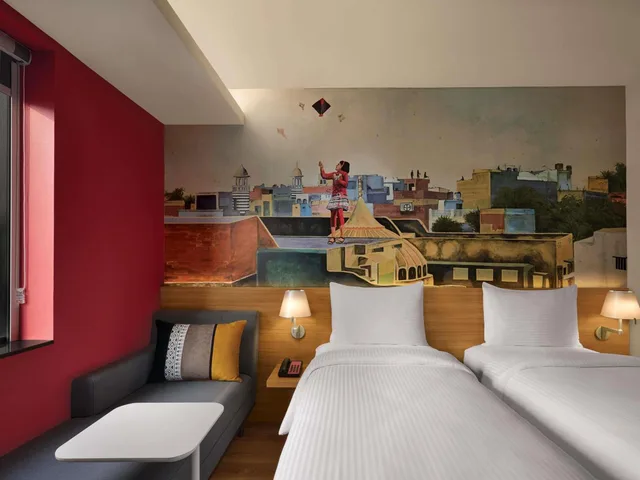 غرفة ديلوكس بسرير فردي، Ibis Delhi Airport 9/10
