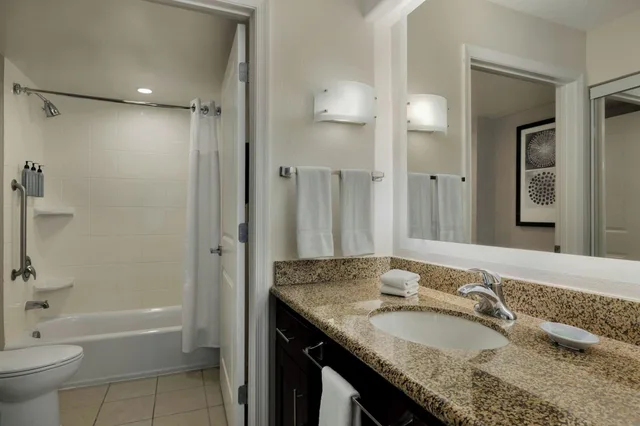جناح بغرفة نوم واحدة لذوي الإعاقة، Residence Inn Marriott Chester 2/3