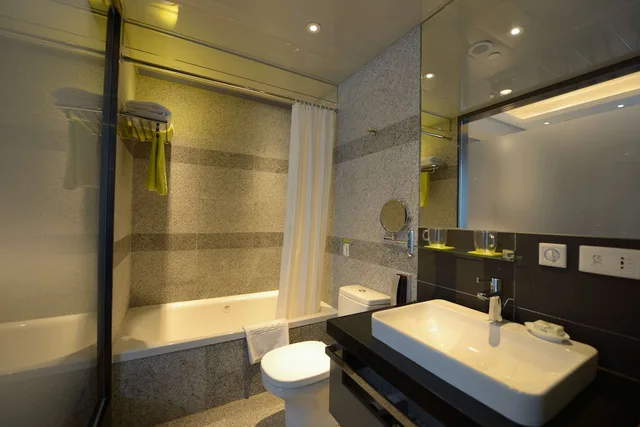 غرفة ديلوكس بسريرين منفصلين، Hotel Madera Hong Kong 4/4
