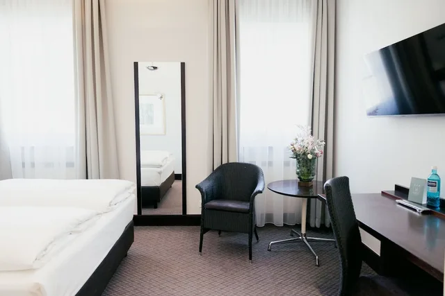 غرفة قياسية بسرير كوين، DOM HOTEL LIMBURG 9/10