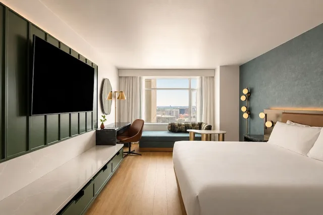 غرفة بسرير كينج بإطلالة على المدينة، Hyatt Regency Denver 3/10