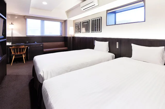 غرفة قياسية ركنية بسريرين منفصلين، kyoto ITOYA hotel 1/1