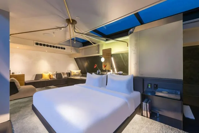 1 Bedroom, Urban, Bank, Suite, King Bed, Jetted Tub، W Amsterdam 3/10