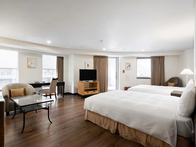 جناح عائلي سوبيريور بسريرين مزدوجين، Tempus Hotel Taichung 2/2