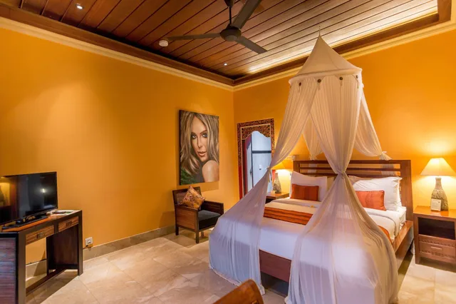 فيلا رئاسية بسرير كينج وسريرين كوين بـ4 غرف نوم بمسبح خاص، Bidadari Private Villas Retreat 3/4