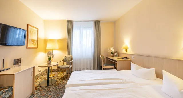 غرفة اقتصادية بسرير مزدوج، Plaza Inn Chemnitz 1/4