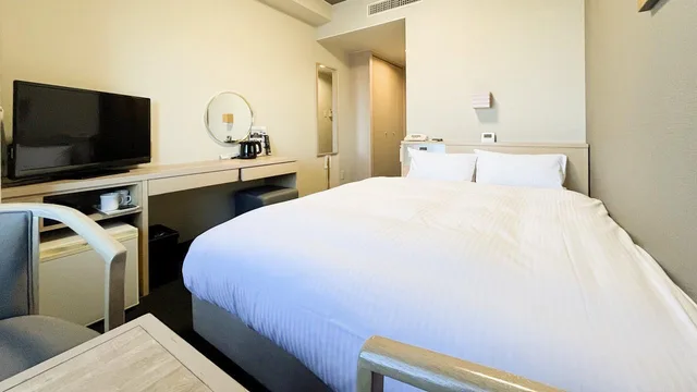 غرفة قياسية بسرير مزدوج بدون إطلالة، Hotel Route Inn Tokyo Asagaya 1/1