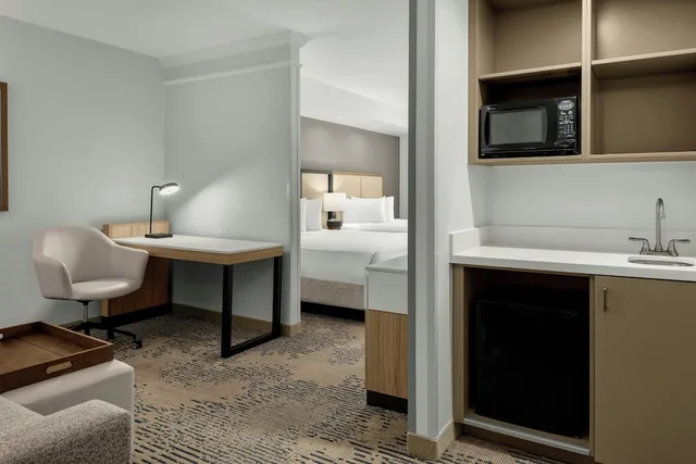 جناح بسريرين كوين مع سرير سحّاب إضافي لذوي الإعاقة، SpringHill Suites Lehi at Thanksgiving Point 6/6