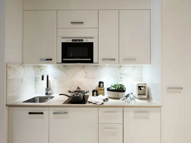 2 Bedrooms, Mini, Apartment, 1 Queen and 1 Double Bed, Visionapartments Zurich Wolframplatz 9/9